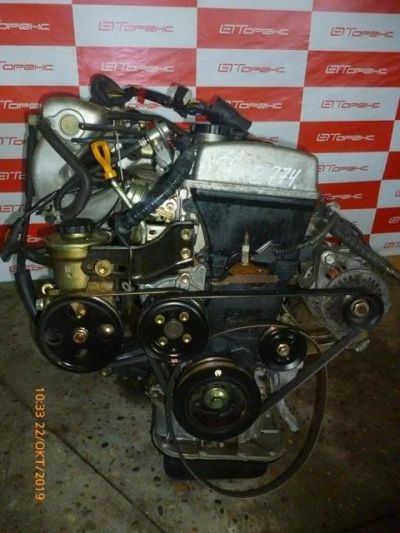 Лот: 15089113. Фото: 1. Двигатель TOYOTA 7A-FE на AVENSIS... Двигатель и элементы двигателя