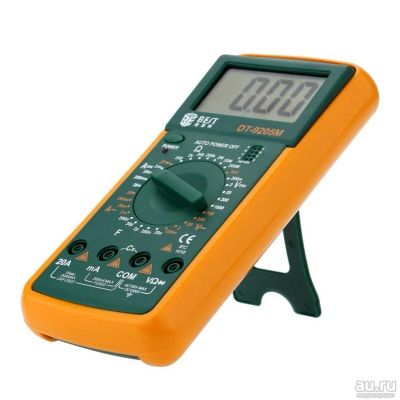 Лот: 13382211. Фото: 1. Цифровой мультиметр Best DT9205M... Электроприборы для автомобиля