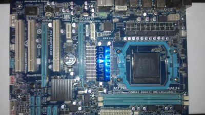 Лот: 6001914. Фото: 1. Gigabyte GA-870A-USB3L (AM3+). Материнские платы