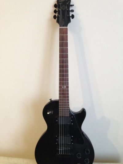 Лот: 5080596. Фото: 1. epiphone les paul gothic. Гитары