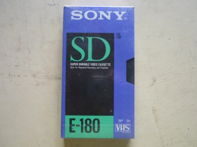 Лот: 11637037. Фото: 1. видеокассета "SONY серия SD" Е-180... Видеозаписи, фильмы