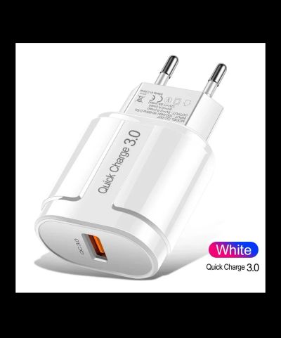 Лот: 15178990. Фото: 1. Блок питания usb 3A (новый). Зарядные устройства, блоки питания для бытовой техники