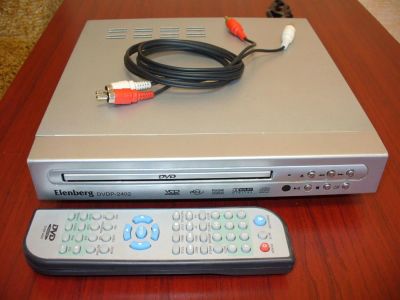Лот: 3535043. Фото: 1. DVD, CD, MP3 проигрователь с пультом... DVD, Blu-Ray плееры