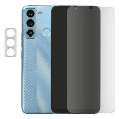 Лот: 24599716. Фото: 1. Защитное стекло Krutoff для Tecno... Защитные стёкла, защитные плёнки