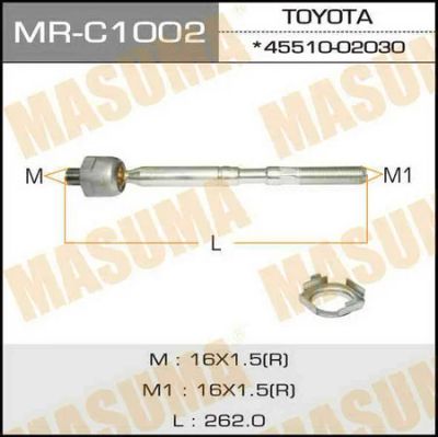 Лот: 18589495. Фото: 1. Рулевая тяга masuma rav4 aca3... Ходовая, подвеска, рулевое управление