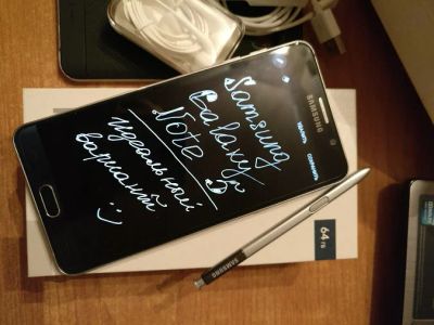 Лот: 8287695. Фото: 1. Samsung Galaxy Note 5 на 64Gb... Смартфоны