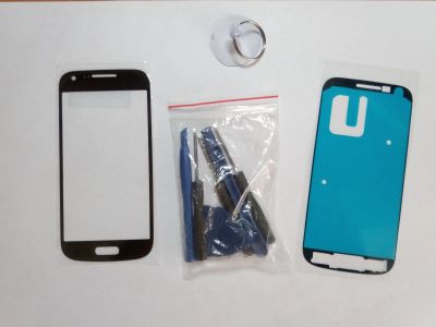 Лот: 11669238. Фото: 1. Стекло для Samsung Galaxy S4 Mini. Дисплеи, дисплейные модули, тачскрины