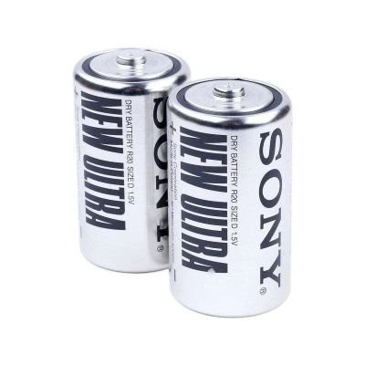 Лот: 14800878. Фото: 1. Батарейка R20 SONY New Ultra shrink... Батарейки, аккумуляторы, элементы питания
