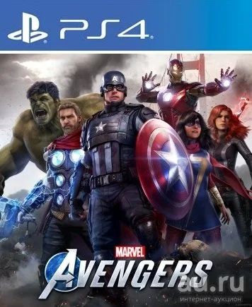 Лот: 16454008. Фото: 1. Мстители Marvel. Игра для PS4... Игры для консолей