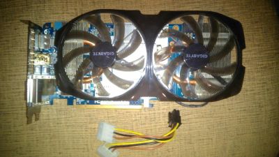 Лот: 5331708. Фото: 1. Видеокарта Gigabyte GeForce GTX... Видеокарты