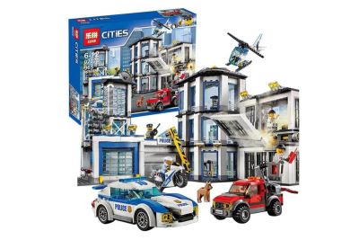Лот: 10210449. Фото: 1. Lepin полицейский участок(аналог... Конструкторы