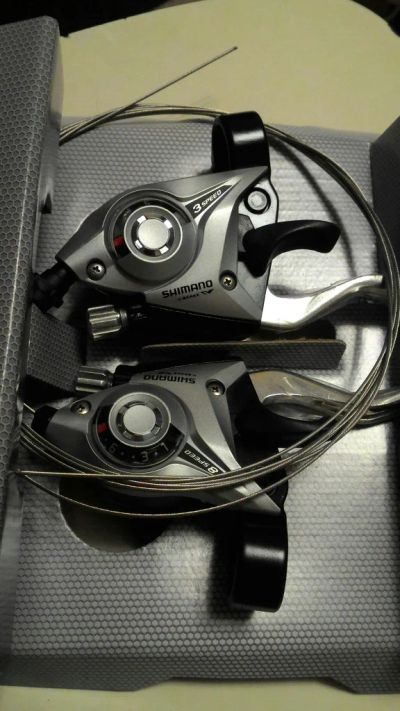 Лот: 6115116. Фото: 1. Комбоманетка/торм. ручка Shimano... Запчасти