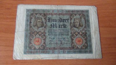 Лот: 17406873. Фото: 1. 100 марок 1920 (1). Германия и Австрия
