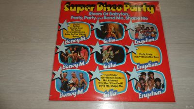 Лот: 17652777. Фото: 1. Super Disco Party (Gilla, Eruption... Аудиозаписи