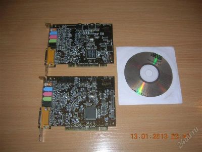 Лот: 2419515. Фото: 1. Звуковые платы. Звуковые карты