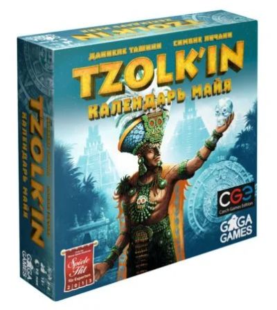 Лот: 8953085. Фото: 1. Настольная игра Tzolk'in Цолькин... Настольные игры, карты