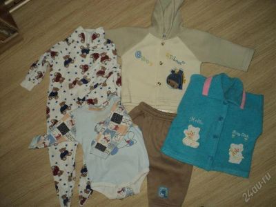 Лот: 2810298. Фото: 1. пакет вещичек на мальчика от месяца... Ползунки, распашонки, слипы