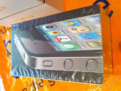 Лот: 941820. Фото: 1. iphone 4 32gb at&t новый в упаковке. Смартфоны