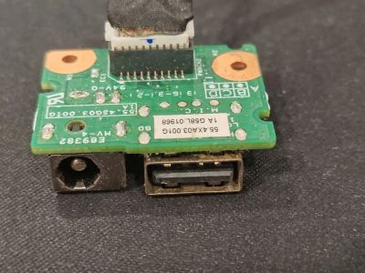Лот: 25395784. Фото: 1. Доп плата питания Lenovo g580... Платы расширения, контроллеры, доп. порты