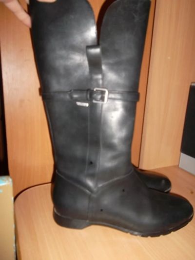 Лот: 6629259. Фото: 1. Сапоги натур. кожа Adidas. Сапоги