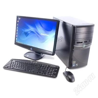 Лот: 2144040. Фото: 1. Acer eMachines ET1352 + монитор... Компьютеры в сборе