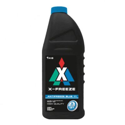Лот: 16122883. Фото: 1. X-FREEZE blue Антифриз голубой... Масла, жидкости