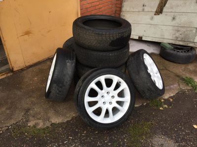 Лот: 8158673. Фото: 1. Комплект: диски R18 Honda CR-V... Шины на дисках