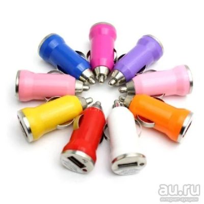 Лот: 5467429. Фото: 1. Универсальная Автомобильная USB... Зарядные устройства, блоки питания, адаптеры сетевые для смартфонов