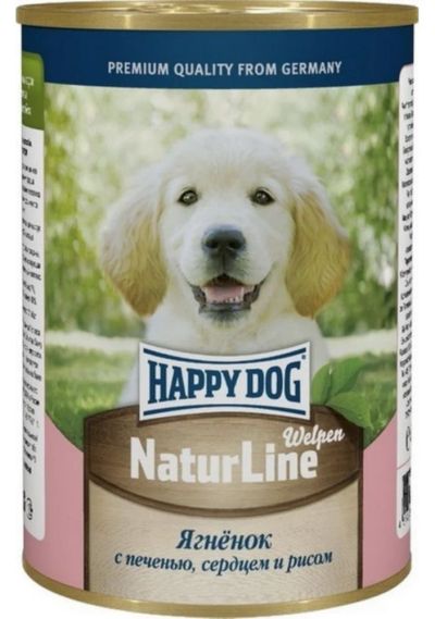 Лот: 5572307. Фото: 1. Корм Happy Dog Natur Line Welpen... Корма