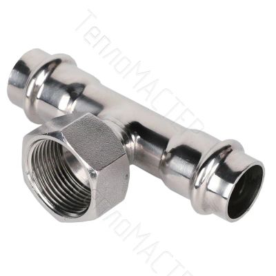 Лот: 24764865. Фото: 1. ZTI Тройник из нержавеющей стали... Фитинги, подводка