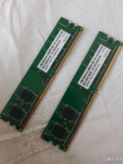 Лот: 10041505. Фото: 1. Память DDR2 256MB Apacer PC2-5300... Оперативная память