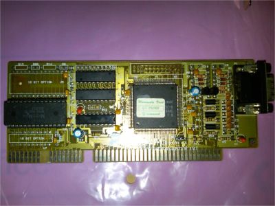 Лот: 8322762. Фото: 1. Видео карта Cirus logic ISA. Видеокарты