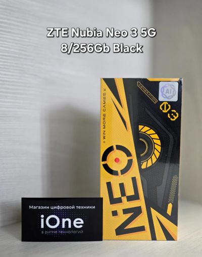 Лот: 25745959. Фото: 1. ZTE Nubia Neo 3 5G 8/256Gb Black... Смартфоны