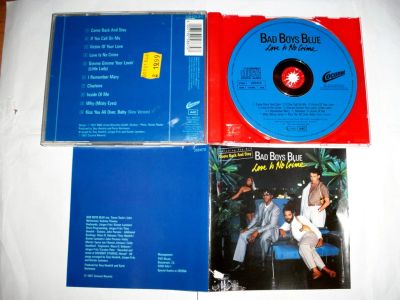 Лот: 10612552. Фото: 1. BAD BOYS BLUE - LOVE IS NO CRIME... Аудиозаписи