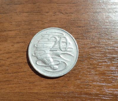 Лот: 7614962. Фото: 1. 20 центов 1969 Австралия. Австралия и Океания
