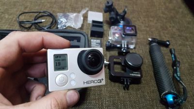 Лот: 17388191. Фото: 1. Камера Gopro hero 3+. Экшн камеры