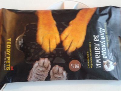 Лот: 4951402. Фото: 1. Салфетки для лап. Другое (животные и уход)