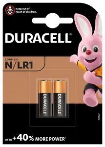 Лот: 16813297. Фото: 1. Батарейка Duracell LR1 N 1.5v... Батарейки, аккумуляторы, элементы питания