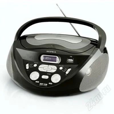 Лот: 944878. Фото: 1. cd магнитола supra sr-cd-118. Музыкальные центры, магнитолы