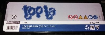 Лот: 12983786. Фото: 1. Аккумулятор TAB Topla Asia Top... Аккумуляторы