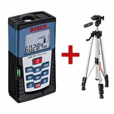 Лот: 3808358. Фото: 1. Дальномер лазерный Bosch DLE 70... Ручной инструмент