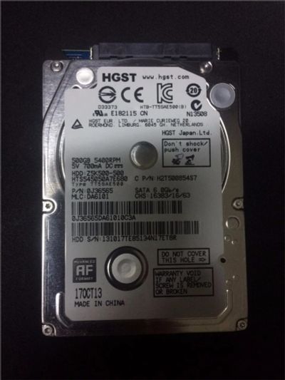 Лот: 10417271. Фото: 1. Жесткий диск для ноутбука (HDD... Жёсткие диски (HDD)