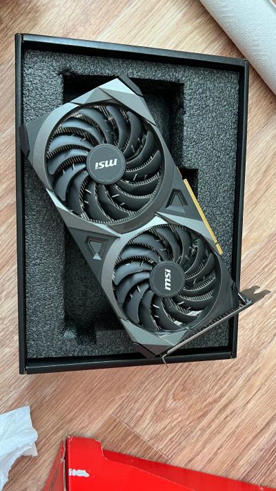 Лот: 19429783. Фото: 1. MSI GeForce rtx 3060ti 2x. Видеокарты