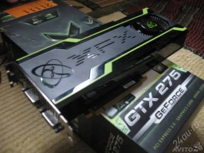 Лот: 1911919. Фото: 1. 275 GTX 896MB DDR3 Core Edition. Видеокарты