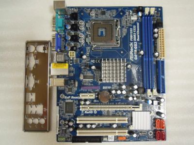 Лот: 17489240. Фото: 1. Asrock G41M GS3 775 + Xeon E5430. Материнские платы