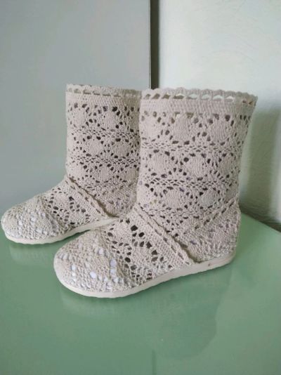 Лот: 14033993. Фото: 1. Новые летние сапожки. Туфли