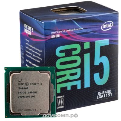 Лот: 15030502. Фото: 1. Процессор Intel Core i5-8400 Coffee... Процессоры