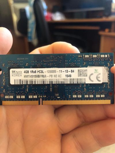 Лот: 22840981. Фото: 1. Hynix 4gb pc3l 12800s. Оперативная память