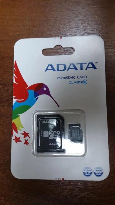 Лот: 4917344. Фото: 1. Карта памяти ADATA MicroSDHC CARD... Карты памяти