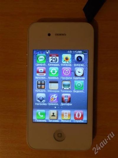 Лот: 1108641. Фото: 1. IPhone 4G. Копия китай! Белый. Кнопочные мобильные телефоны